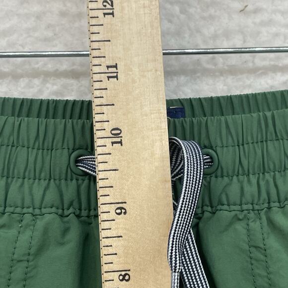 J Crew Shorts Mens Small Green Sustainable Kayak Swim Lined Drawstring Outdoor - Picture 9 of 11